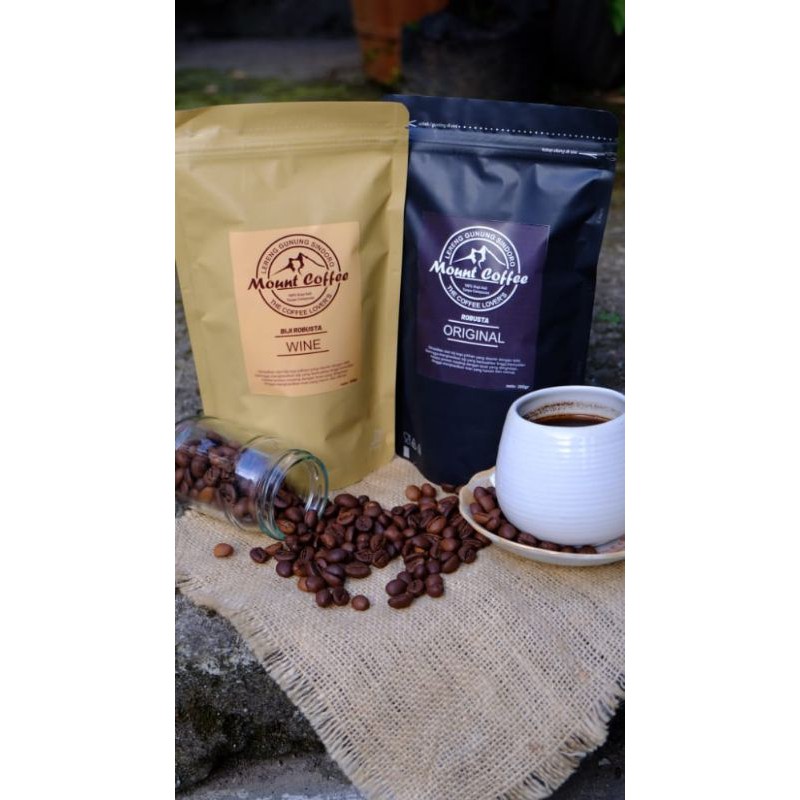 

Mount coffee, kopi lereng gunung Sindoro 250gr