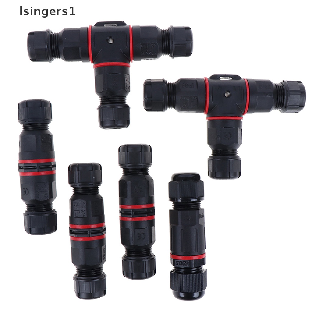 (lsingers1) Konektor Kabel 2p 3p 4p Anti Air