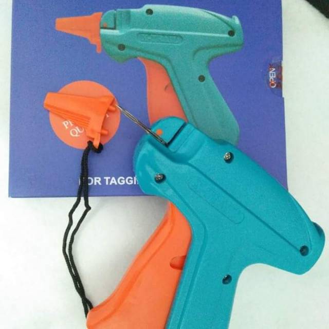 Tag gun label