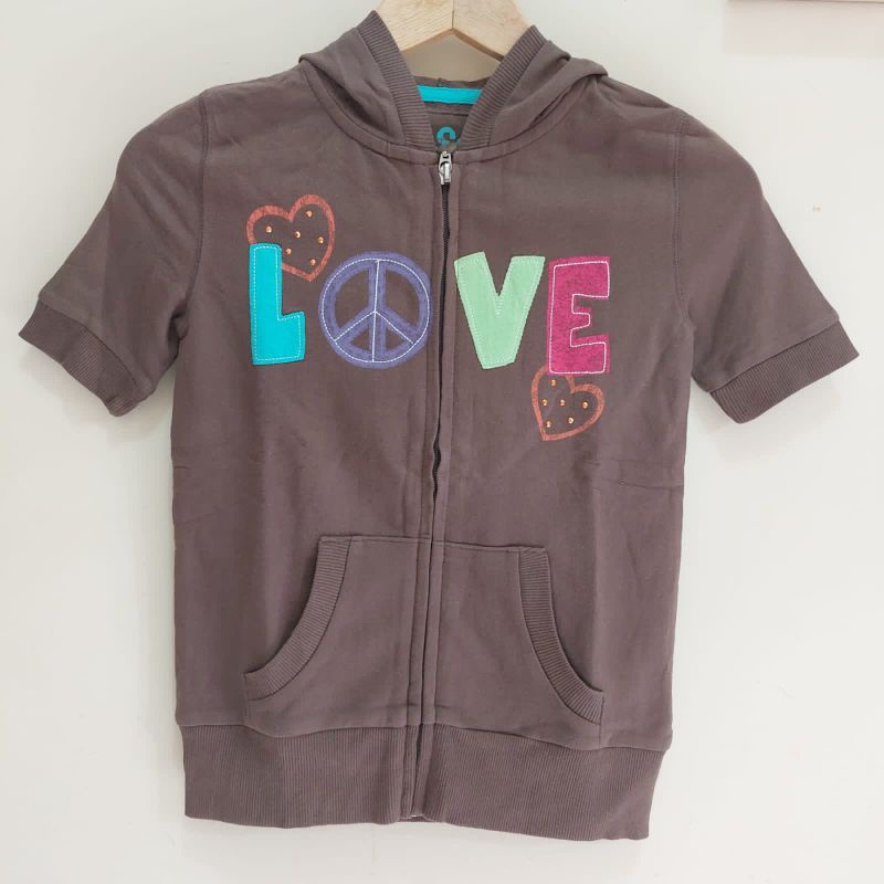 Kaos hoodie anak perempuan brand S Oliver