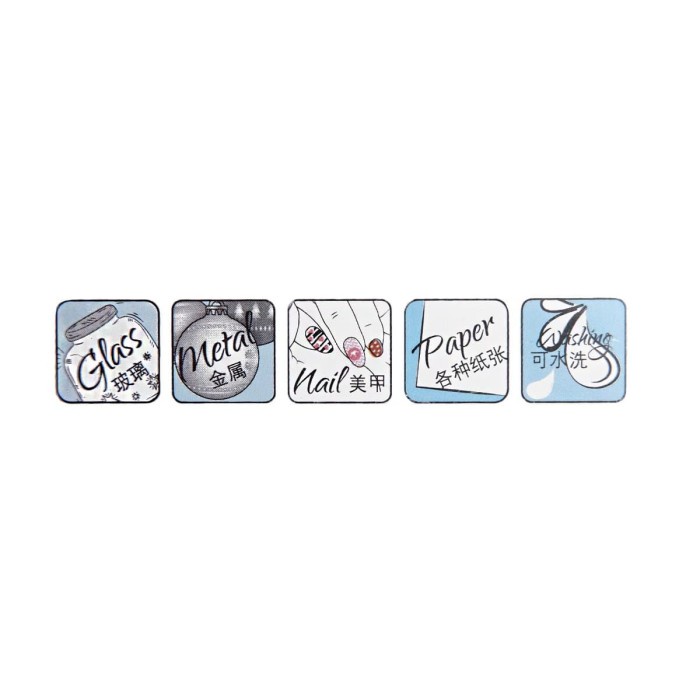 

Cantik Shands Acrylic Metallic Marker S313Dp 1 Set (Isi 12) / Spidol Warna Terlaris