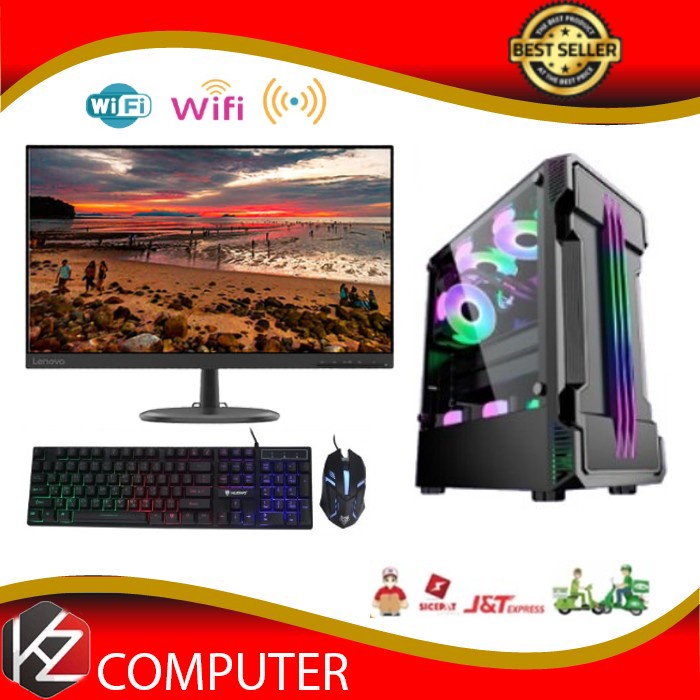 PC Gaming Fullset Intel Core I5 11400F Ram 16 Gb DDR4 Vs VGA 4gb DDr5 Hemat Bergaransi