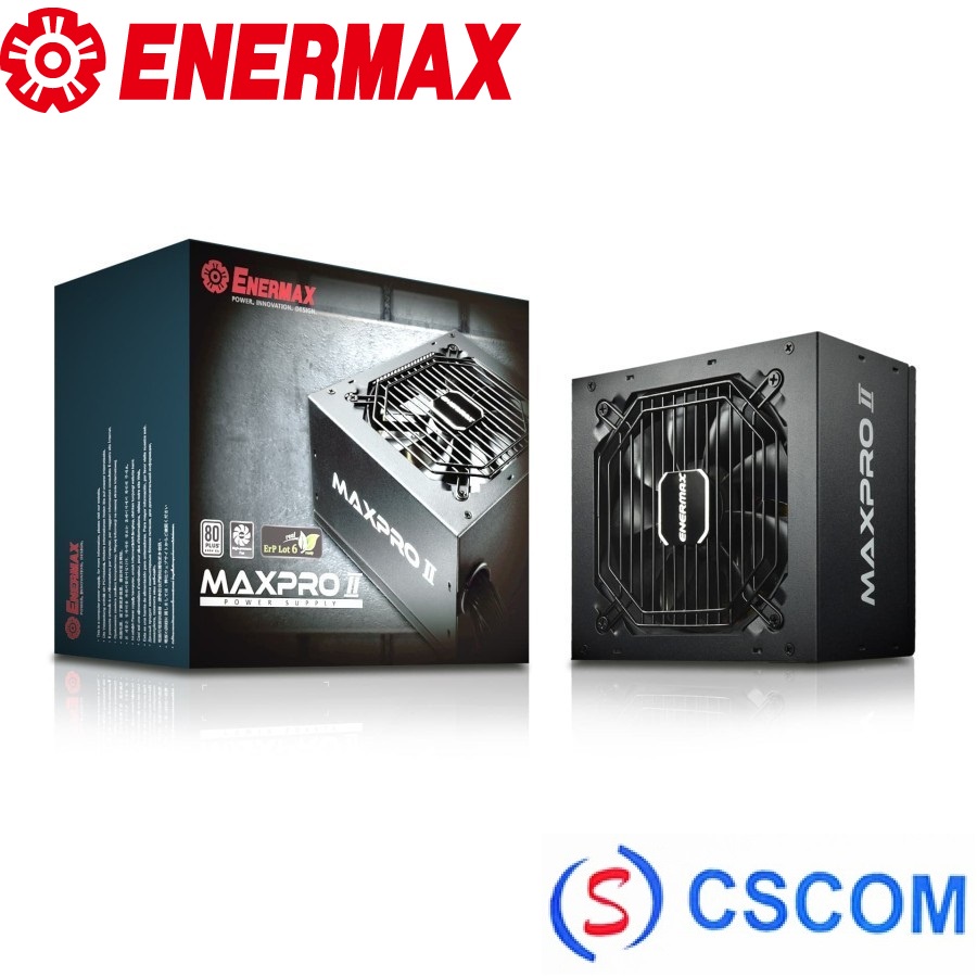 PSU Enermax MAXPRO II 700W 80 Plus Flat Cable - Power Supply PC Komputer