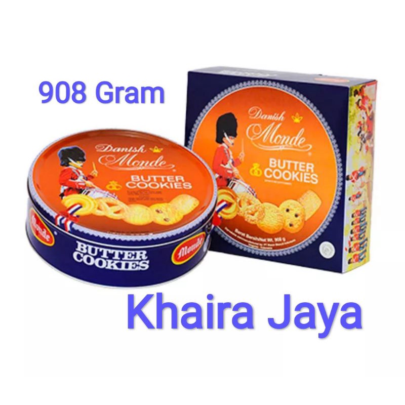 

Biskuit Lebaran Parsel Gift Monde Danish Butter Cookies Kaleng Besar 908 gram