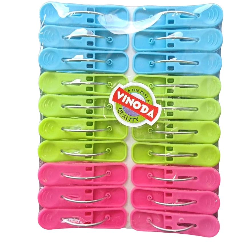 [DEASHOP] JEPITAN - CEPITAN JEMURAN BAJU VINODA - HANGER PAKAIAN MURAH - 1 PAX 20 PCS