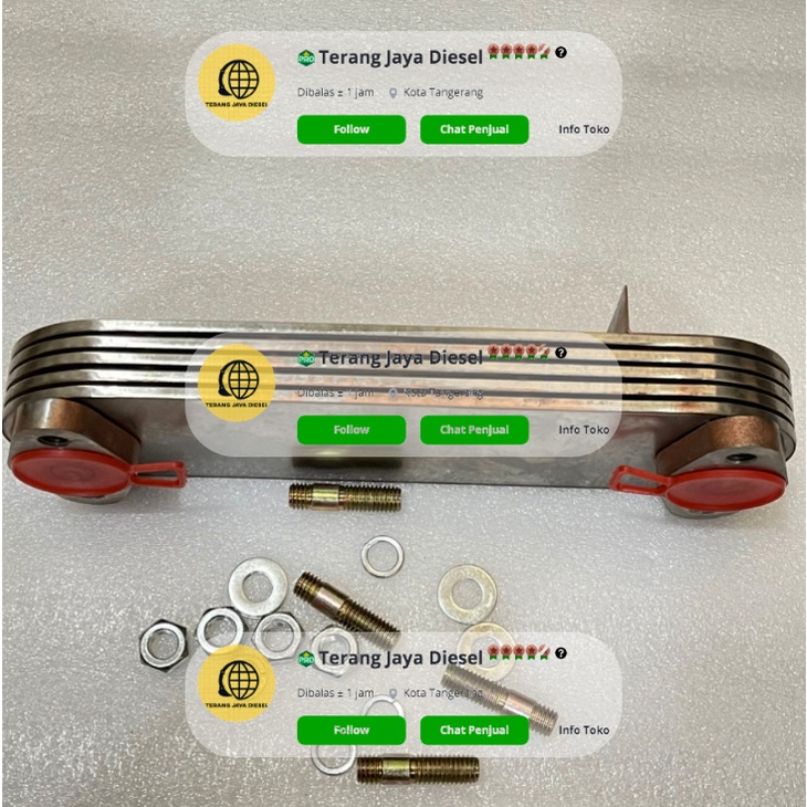 Element Oil Cooler Engine Kobelco SK 200-8 SK200-8