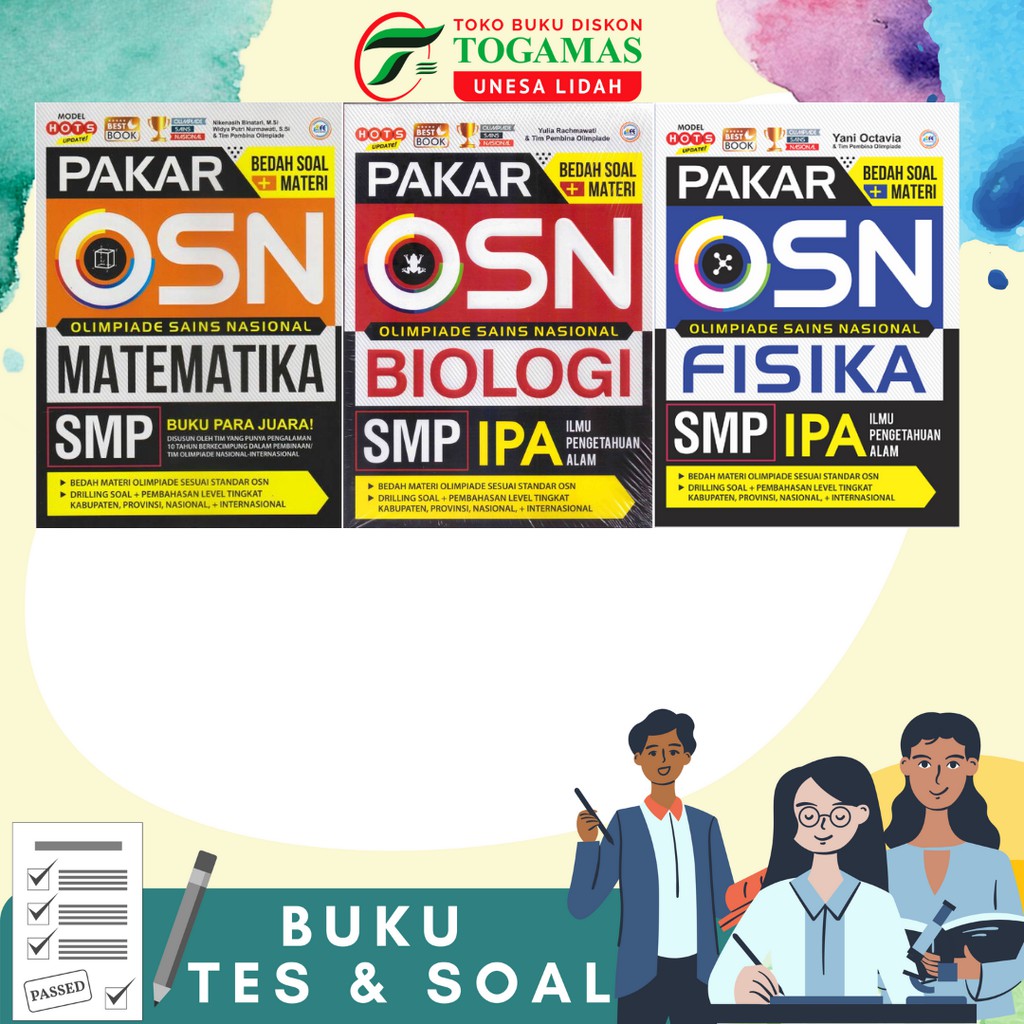 PAKAR BEDAH SOAL + MATERI OSN SMP