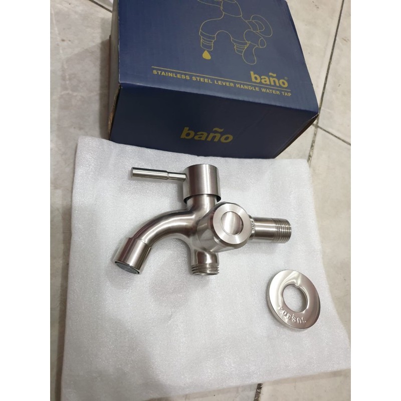 kran cabang bano stainless SUS304