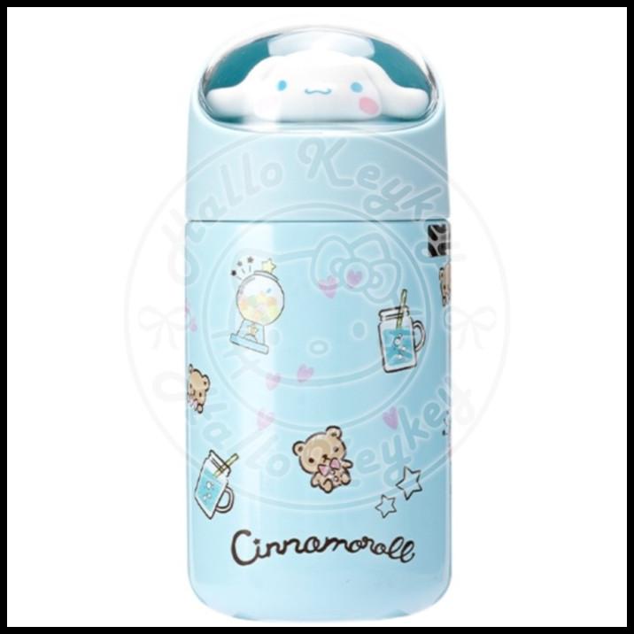 Botol Minum Tumbler Termos Cinnamoroll Original Sanrio Miniso