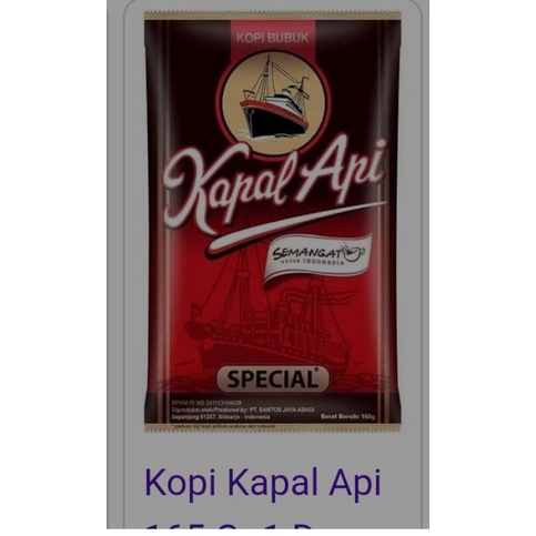 KAPAL API @±160GR*20 BKS, SATU DUS