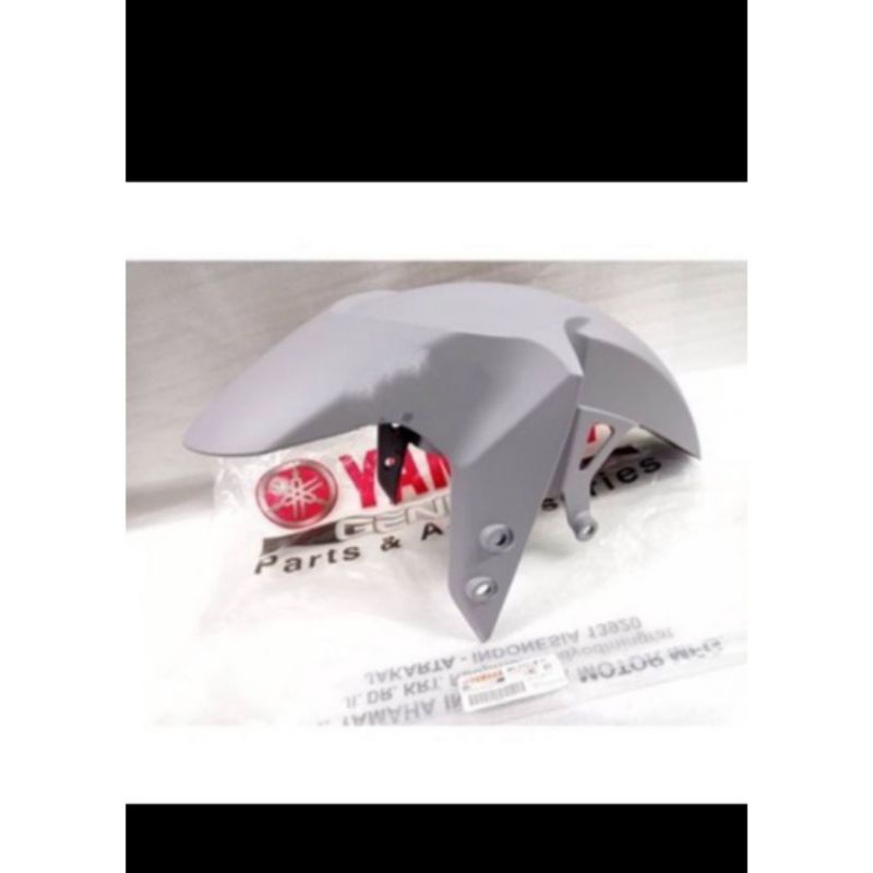FENDER FRONT SPAKBOR SLEBOR DEPAN YAMAHA R 15 R15 VVA V3 SILVER ORI