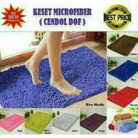 Keset Kaki Cendol Doff /Keset Microfiber