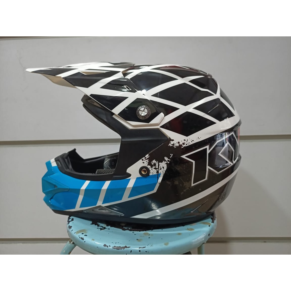 HELM KYT CROSS OVER NET 3 PILIHAN WARNA / HELM CROSS / KYT CROSS