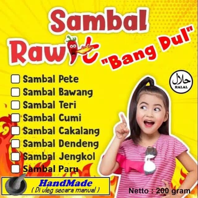 

SAMBAL ULEG RAWIT BANG DUL 200ML