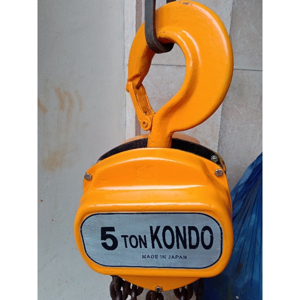 chain Block 5 ton kondo