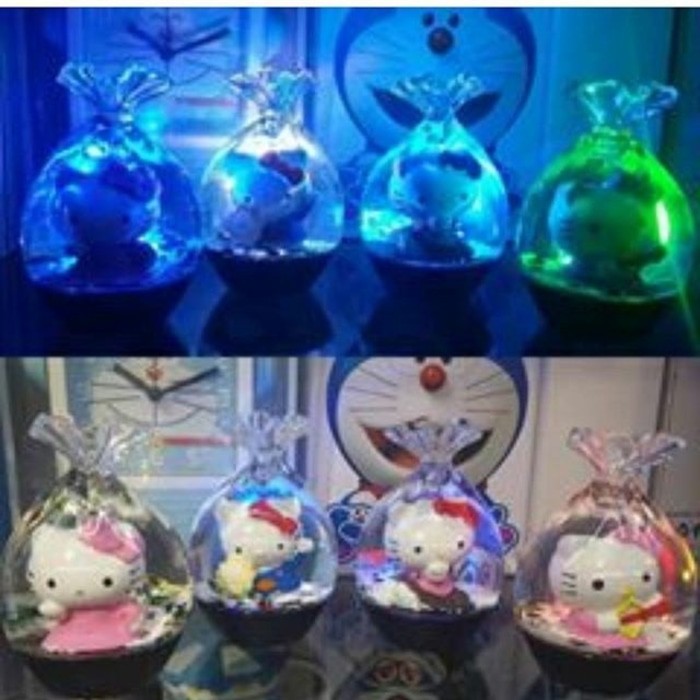 snowball hellokitty pajangan air unik kado souvenir teman pacar