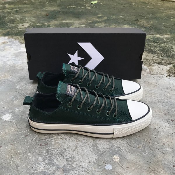 sepatu Converse 70s Allstar Hijau Army Pendek Sepatu Convers Pria Wanita Sepatu Kets Premium Quality