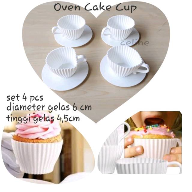 Oven cake cup