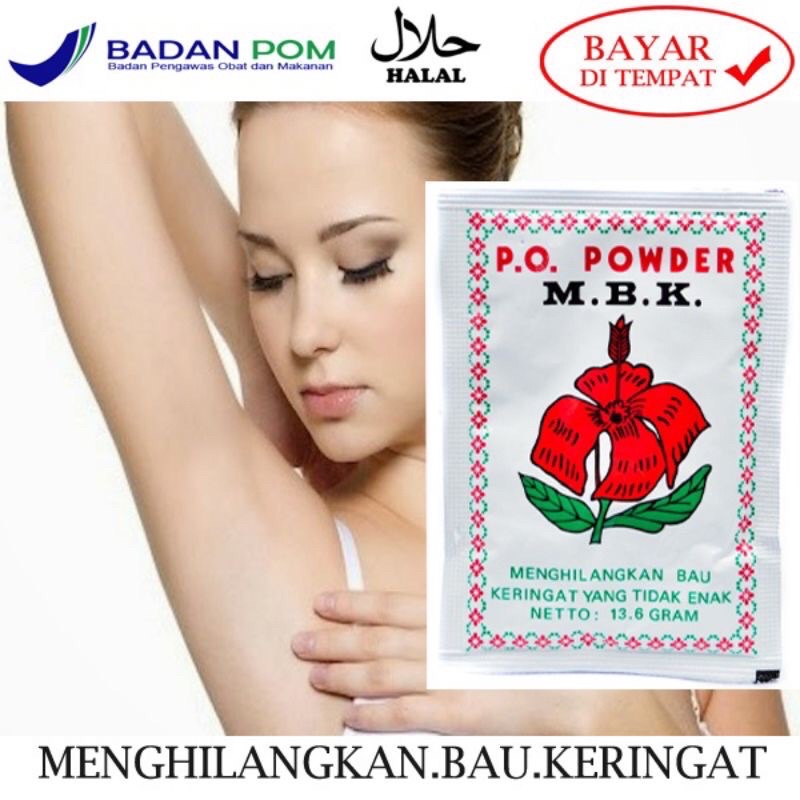 Bedak MBK Untuk Ketiak / P.O Powder M.B.K