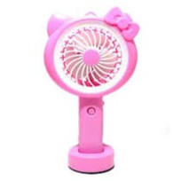 Kipas Mini Fan Karakter Portable With LED Light