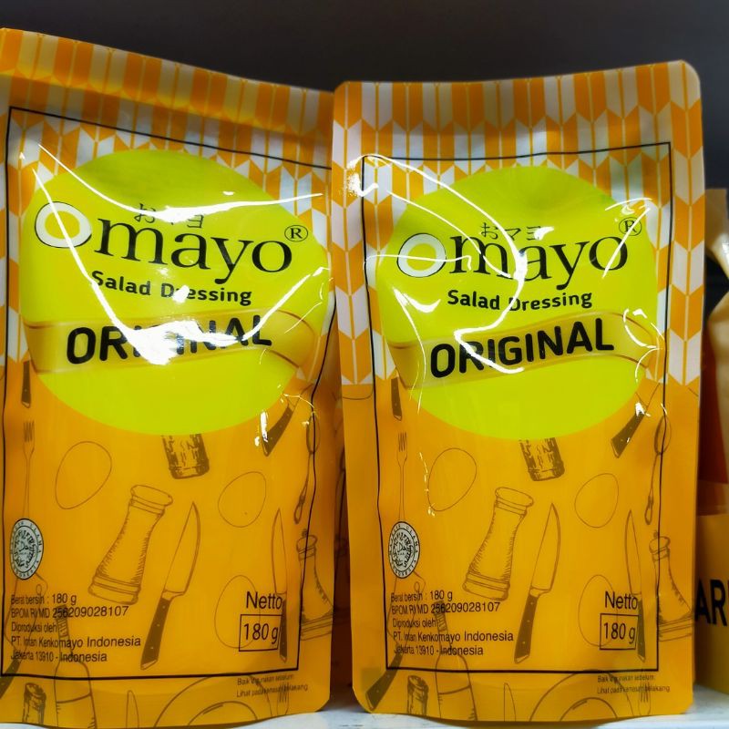

omayo salad dressing original pouch 180 gr