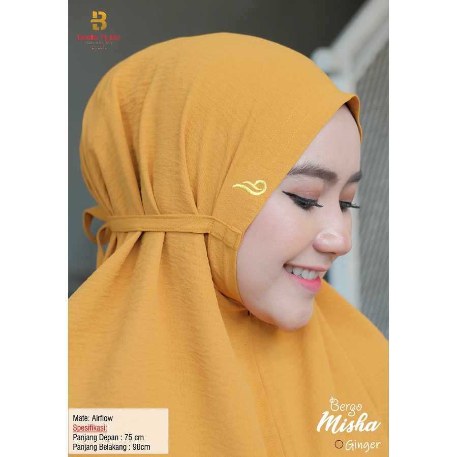 Bergo Misha by LABELLA HIJAB/READY/Hijab Instan