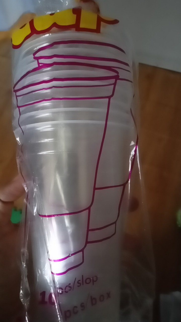 Hok Cup 22 Oz Gelas Plastik Pop Ice (25 Pcs)