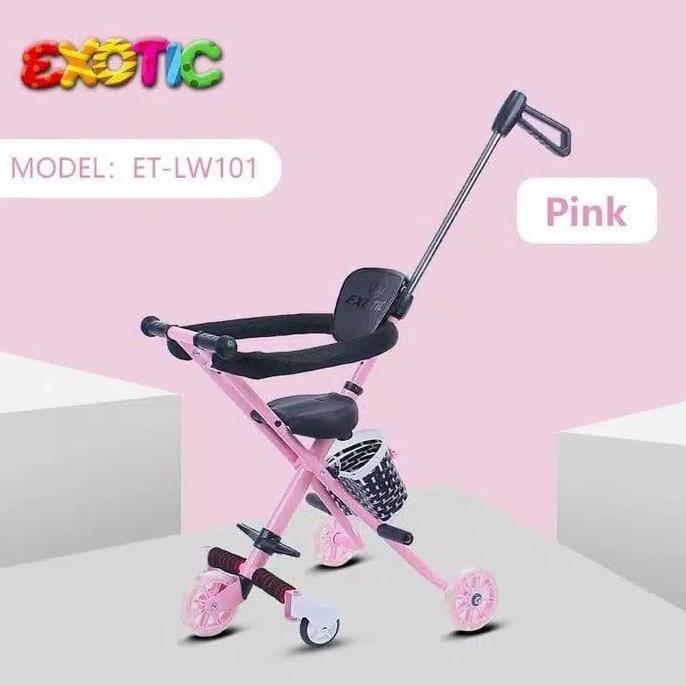 Stroller Exotic ET-LW101 Roda 5 Kursi dorongan Anak