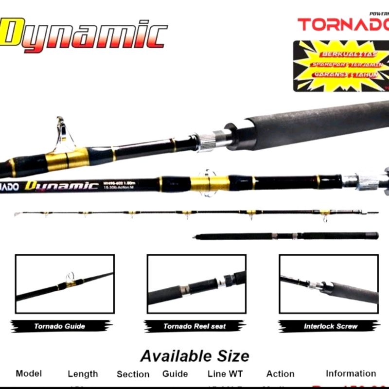 Joran jigging tornado dynamic 180