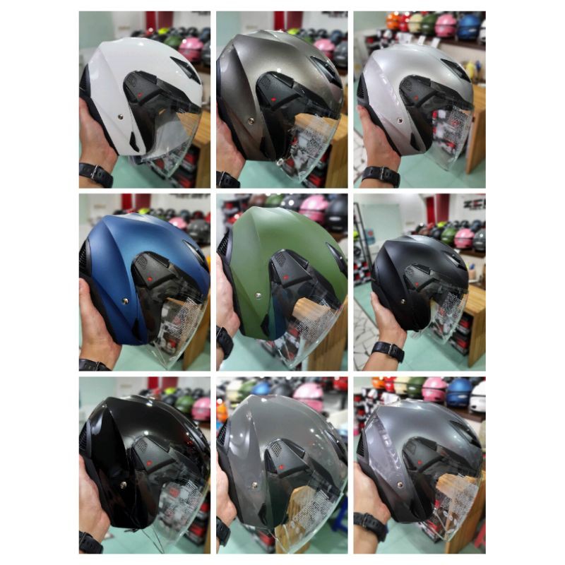 Z611 HELM HALF FACE ZEUS 611 Z611