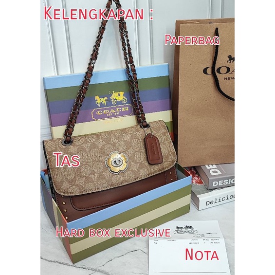 COACH PARKER FREE PAPERBAG BOX NOTA GIFT