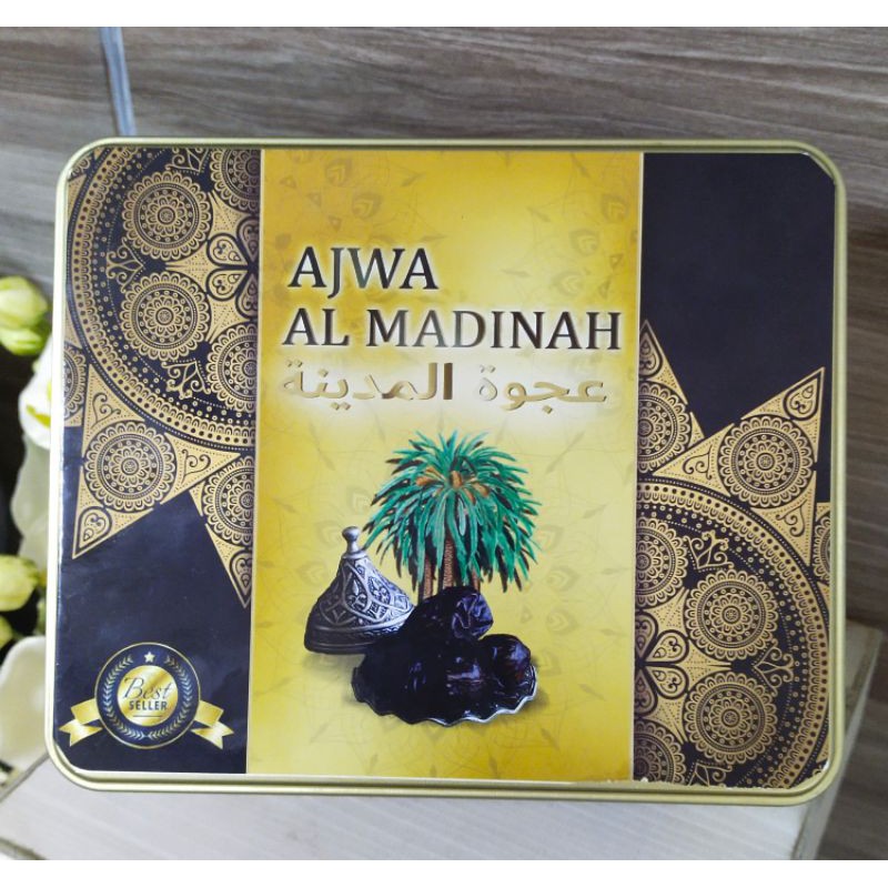 

Kurma Ajwa Al Madinah Kemasan Kaleng 1Kg