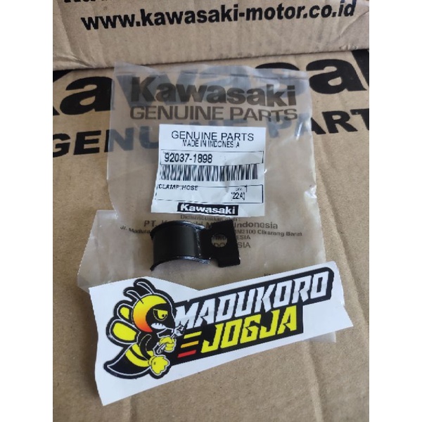 CLAMP KLEM SELANG REM DEPAN NINJA 2T ORIGINAL