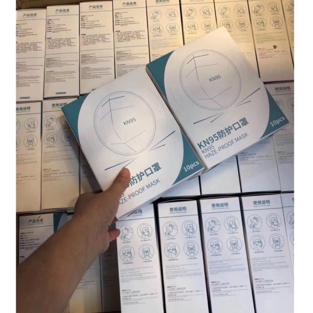 MASKER KN95 kemasan 1 box 10 pcs MASKER MEDIS MASKER N95