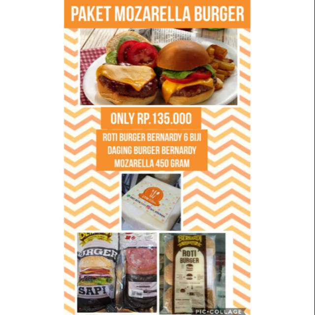 

PAKET MOZARELLA BURGER