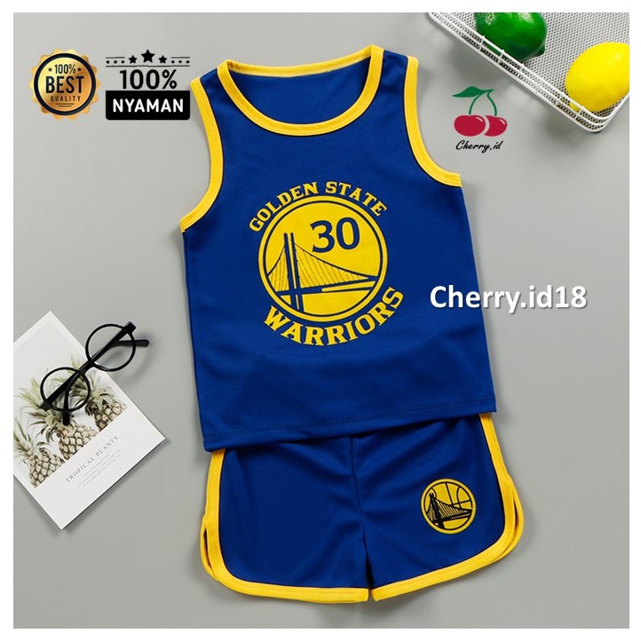 Cherry COD Baju Basket Anak Singlet / Baju Anak Laki Laki / Baju Anak Perempuan  SB02