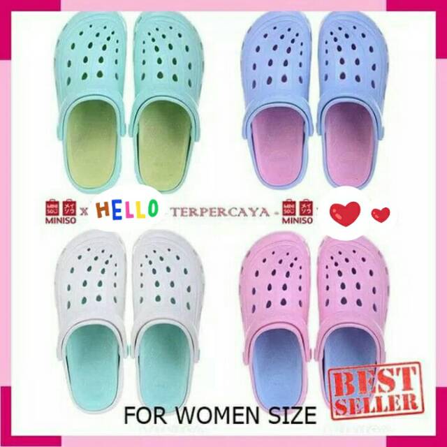 miniso crocs