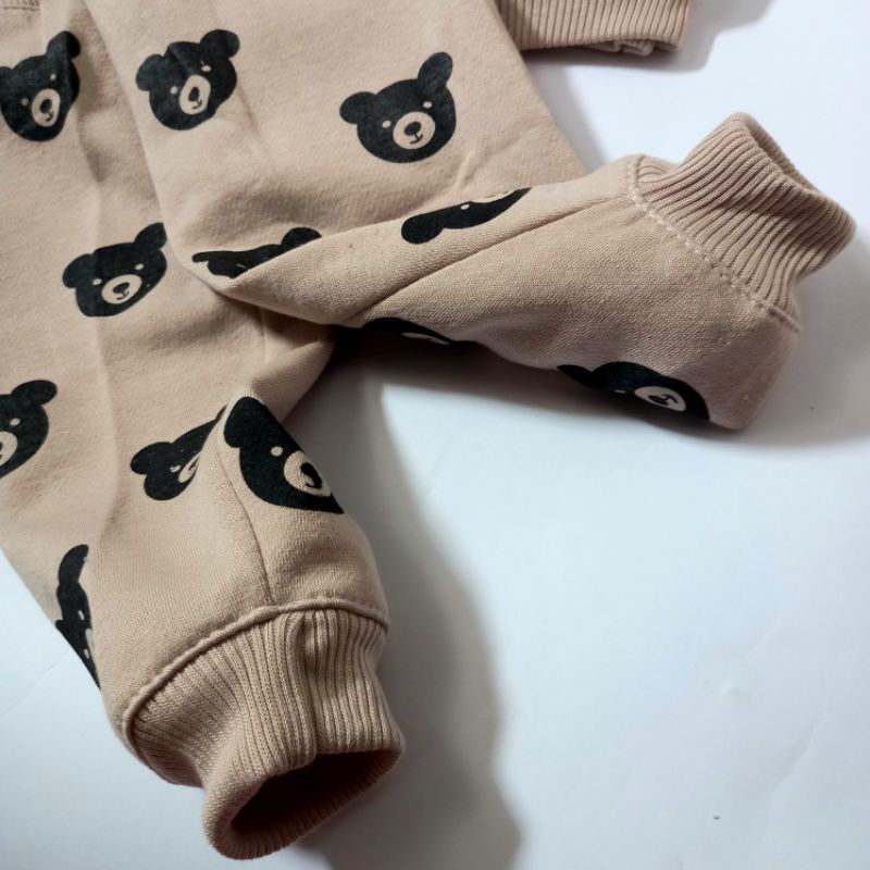 Setelan sweater bayi teddy bear 3