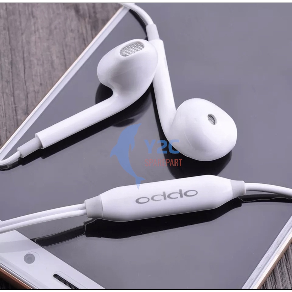 HANDSFREE EARPHONE OPPO R11 ORIGINAL OEM JACK 3.5MM / A37 A39 NEO 7 NEO 9 A3S A5S A7 A1K A5 2020 / ARPHONE HENSET HEADPHONE MEGA BASS