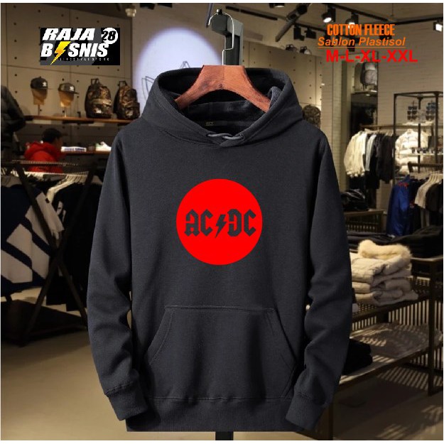HOODIE ACDC / SWEATER HOODIE BAND ACDC / HODIE AC DC / SWITER ACDC HOODIE JUMPER / ROCK AND ROLL