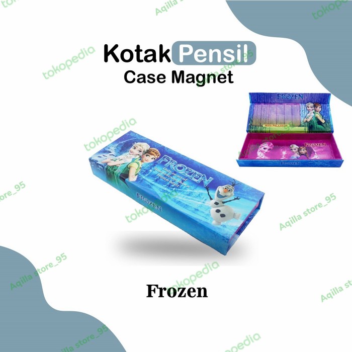 

Jual Kotak Pensil Anak/Alat Tulis Anak/Tempat Pensil/Magnetik Bagus