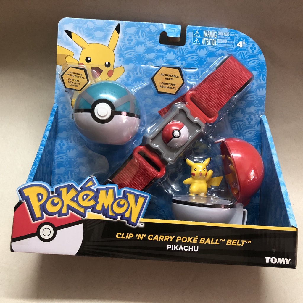 【New！！】Pokemon Clip N Go Carry Throw Pop Belt Pokeball Battle Figure Toys Trainer Game