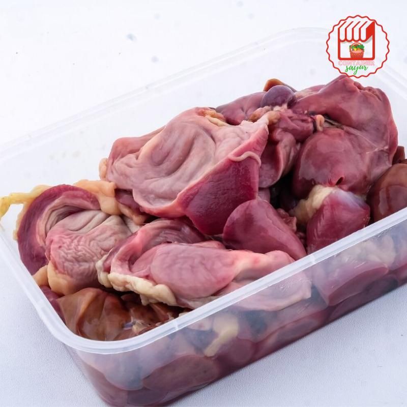 

ContainerSayur Hati ampela ayam 1pack