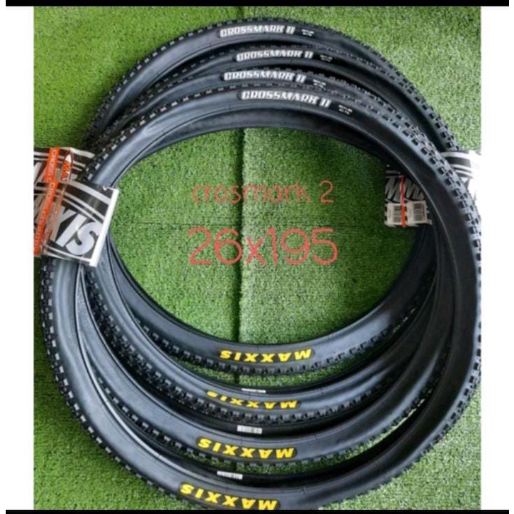 SP25D Ban Luar Sepeda Maxxis Crossmark II 26 x 1.95 Nylon Bicycle Outer Tires MTB Road Bike