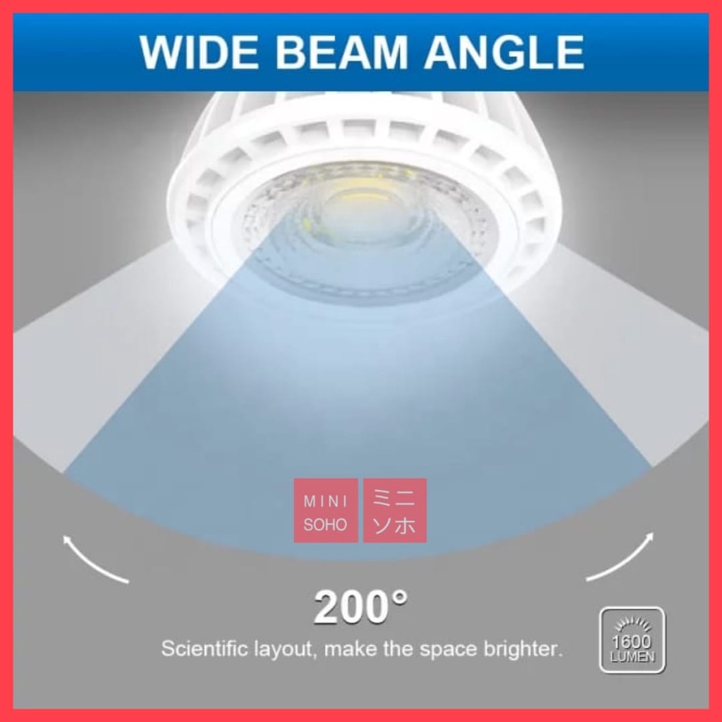 Lampu Sorot LED COB PAR30 E27 20W Watt Spotlight Light Lamp