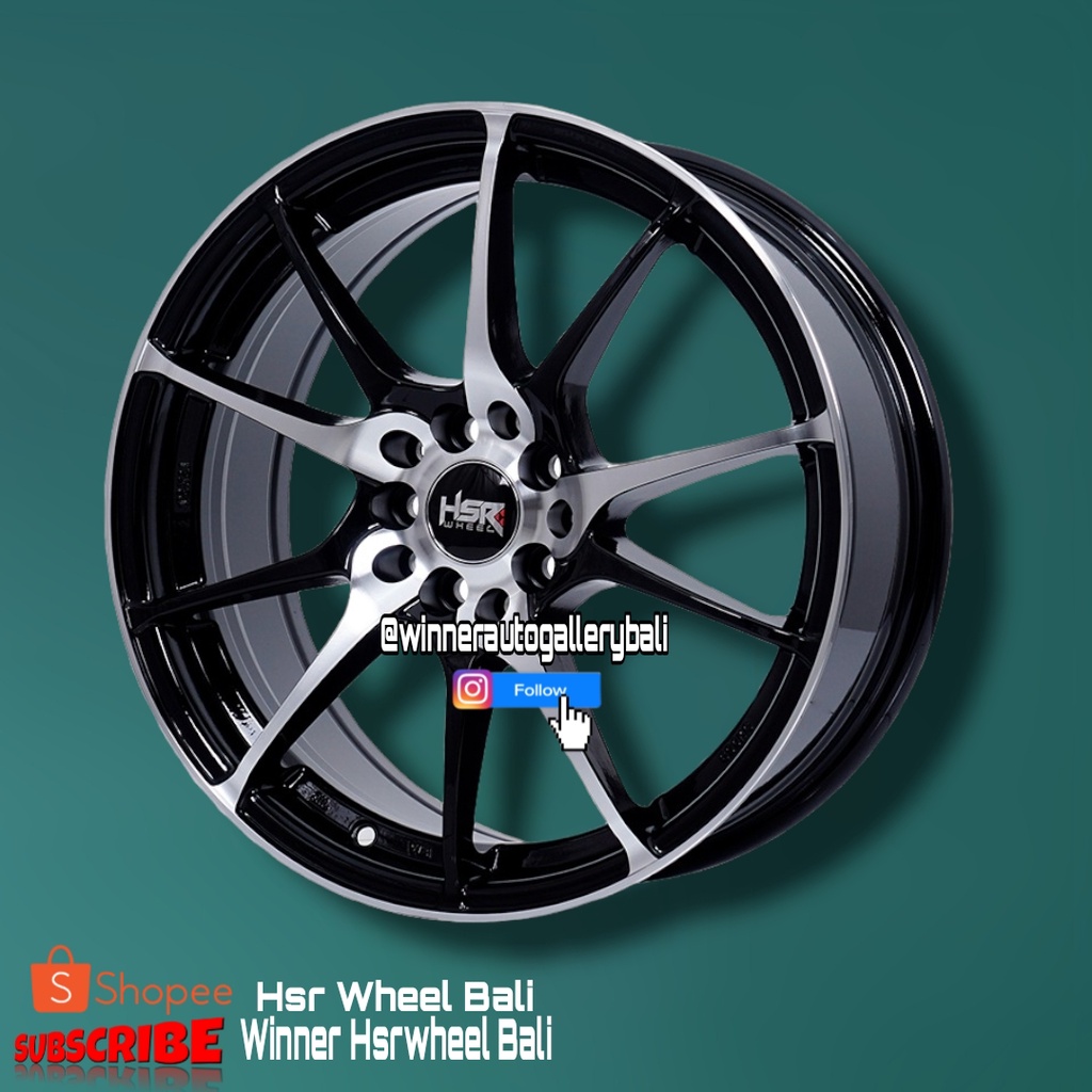 Jual Velg Mobil Racing Ring 17 | Velg Import HSR WHEEL | Velg Innova Rush Xpander Altis Sienta | Tok