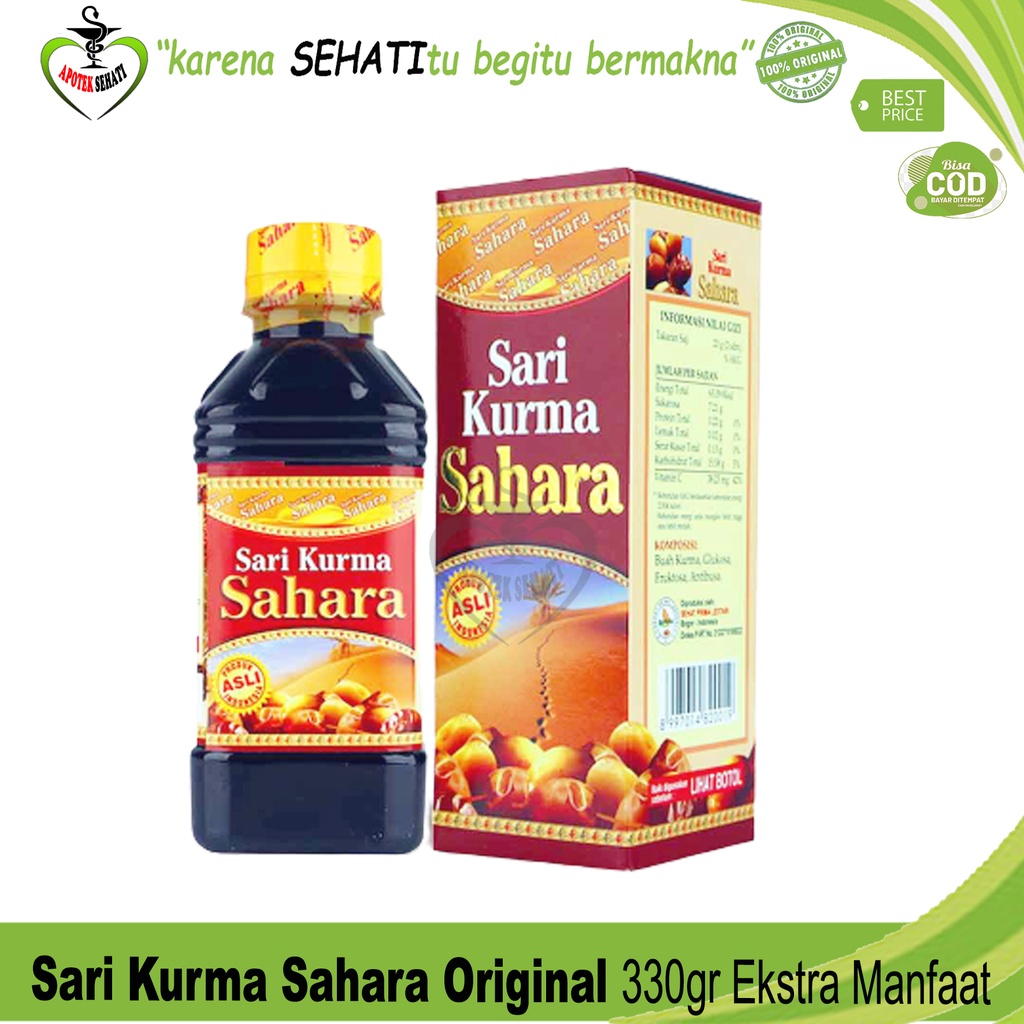 

SARI KURMA SAHARA 330GR HERBAL MADU KURMA