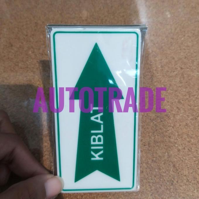 

KRIS SIGN ACRYLIC LABEL STICKER ANODIZED AKRILIK STIKER KIBLAT