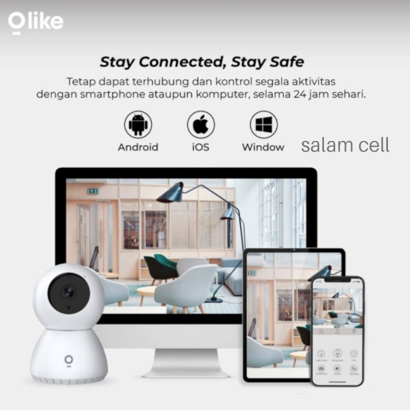 Camera Cctv Olike Wireles Security Camera Original Smart Cctv