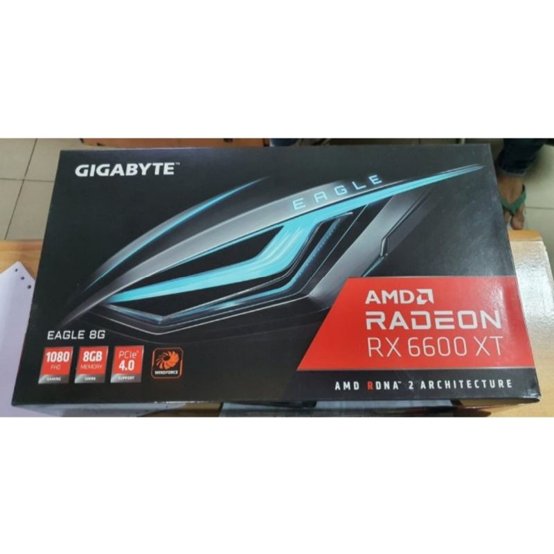 VGA GIGABYTE RX 6600XT EAGLE 8GB DDR6
